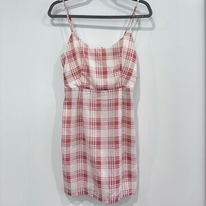 Summer gingham dress
